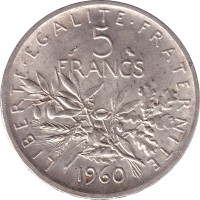 5 francs - France