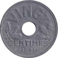 20 centimes - France