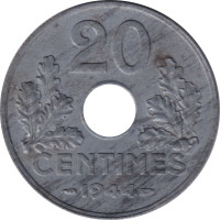 20 centimes - France