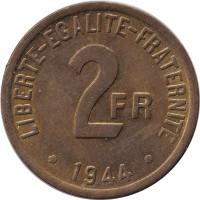 2 francs - France