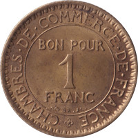 1 franc - France