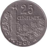 25 centimes - France