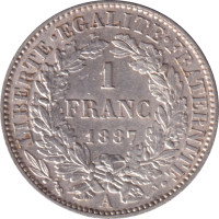 1 franc - France