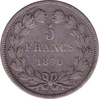 5 francs - France