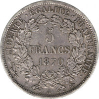 5 francs - France