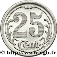 25 centimes - France