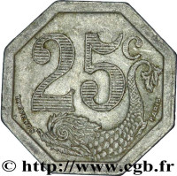 25 centimes - France