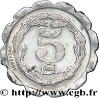 5 centimes - France