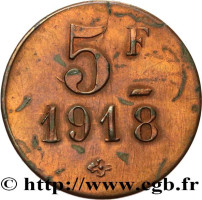 5 francs - France