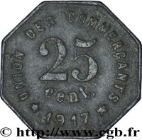 25 centimes - France