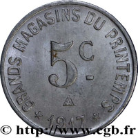 5 centimes - France