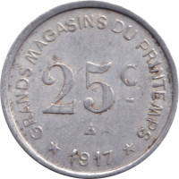 25 centimes - France