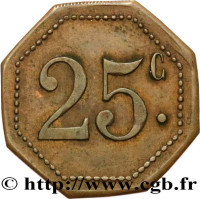 25 centimes - France