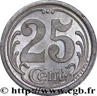 25 centimes - France