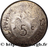 5 centimes - France