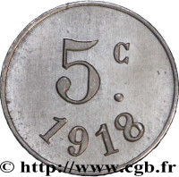 5 centimes - France