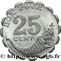 25 centimes - France