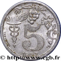 5 centimes - France