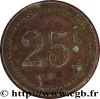 25 centimes - France