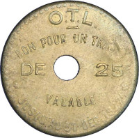 25 centimes - France