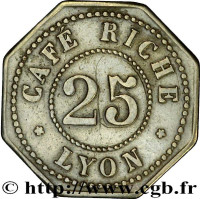 25 centimes - France