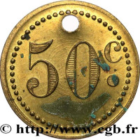 50 centimes - France