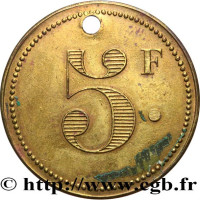 5 francs - France