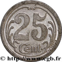 25 centimes - France