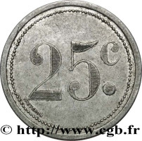 25 centimes - France