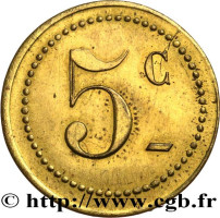 5 centimes - France