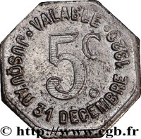 5 centimes - France