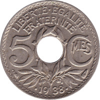 5 centimes - France