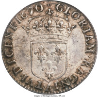 1/12 écu - France