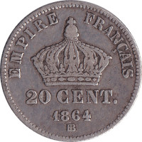 20 centimes - France