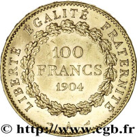 100 francs - France