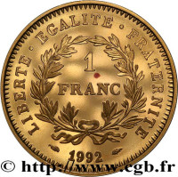 1 franc - France