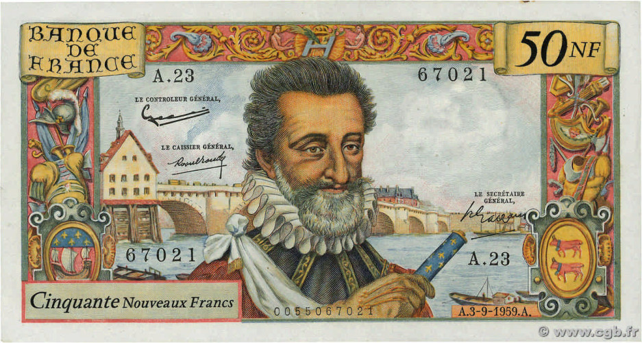 50 francs - France