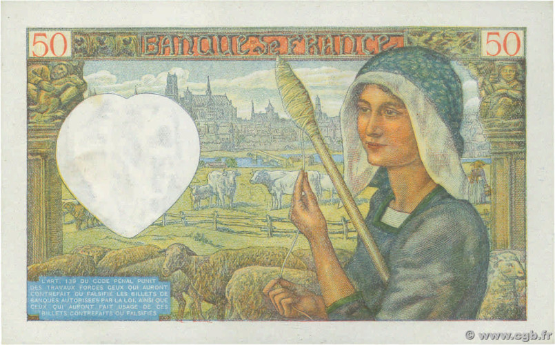 50 francs - France