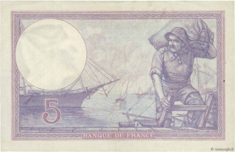 5 francs - France