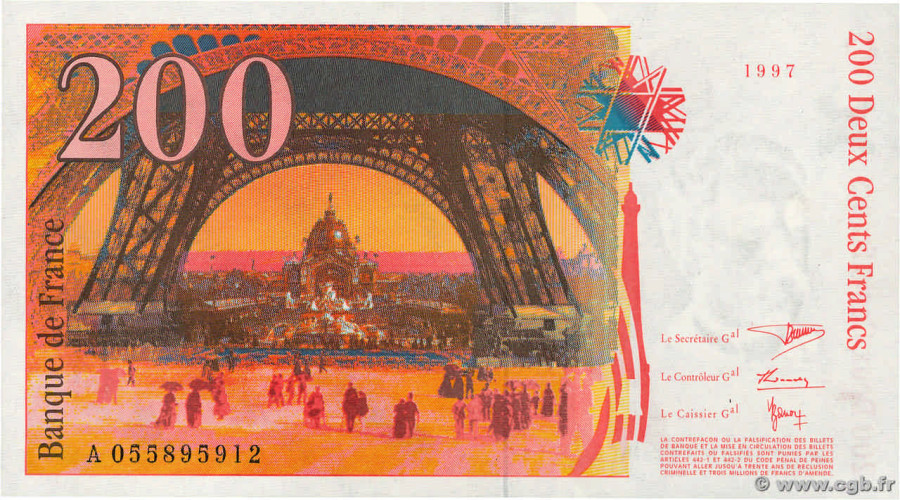 200 francs - France