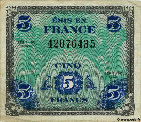 5 francs - France