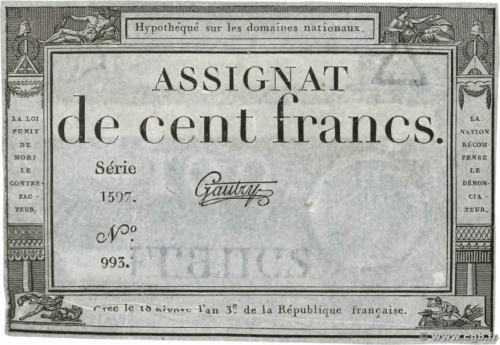 100 francs - France