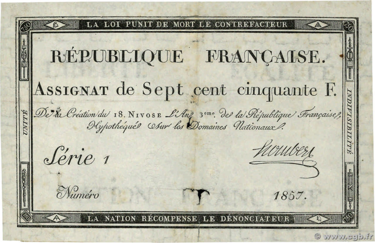 750 francs - France