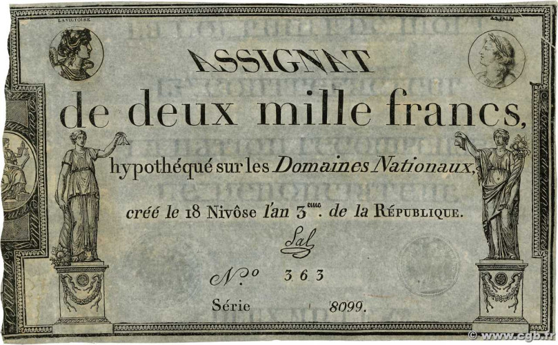 10000 francs - France