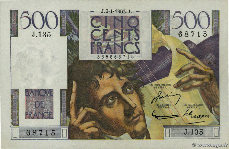 500 francs - France