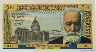 5 francs - France