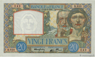 20 francs - France