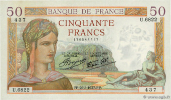 50 francs - France