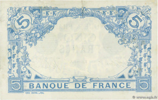 5 francs - France