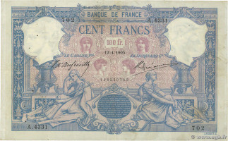 100 francs - France